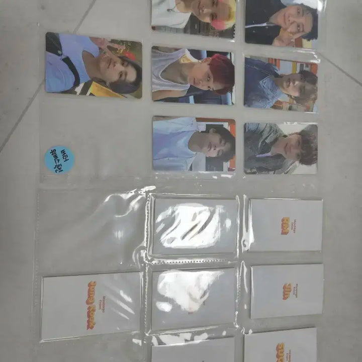 일괄35장) 방탄소년단 버터앨범 포카 풀패키지 특전