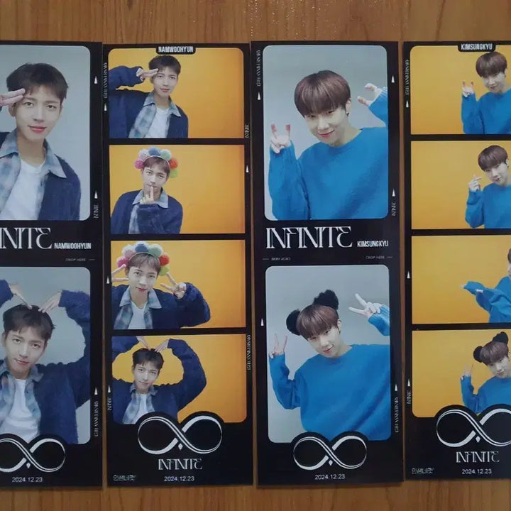 인피니트 성규 우현 15주년 인생네컷