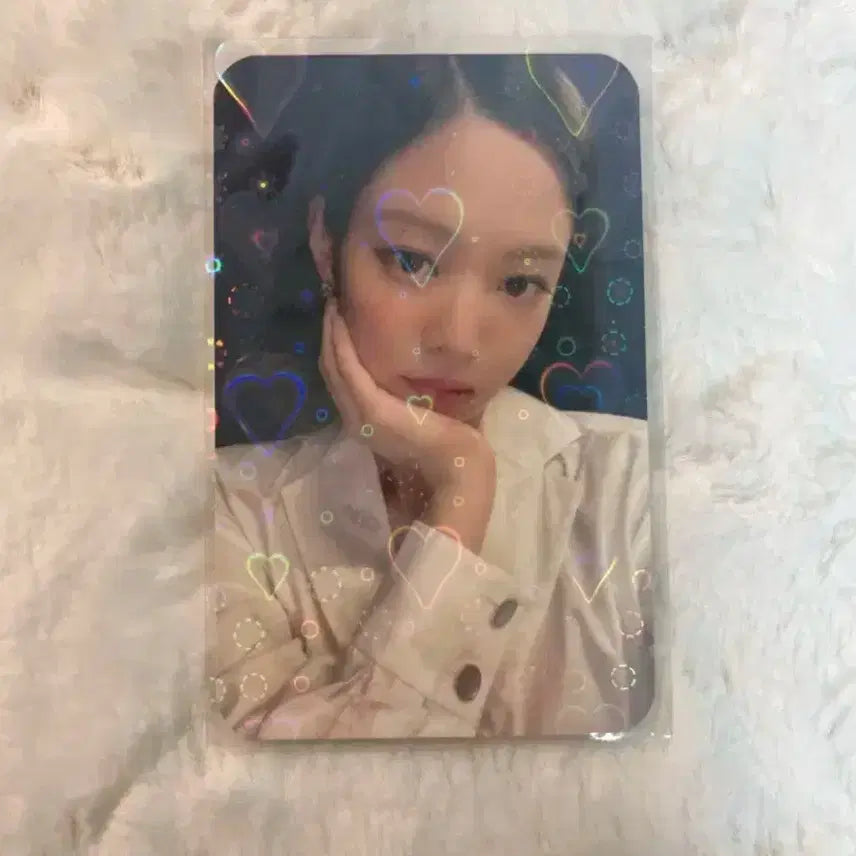 블랙핑크 제니 월드 투어 본 핑크 위버스 멤버쉽 포토카드 지수 로제 리사