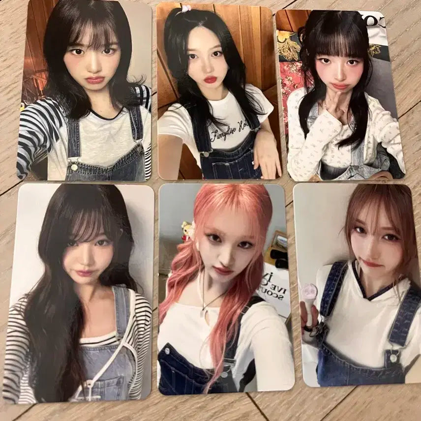 아이브 팬콘 다이브존 포카 세트