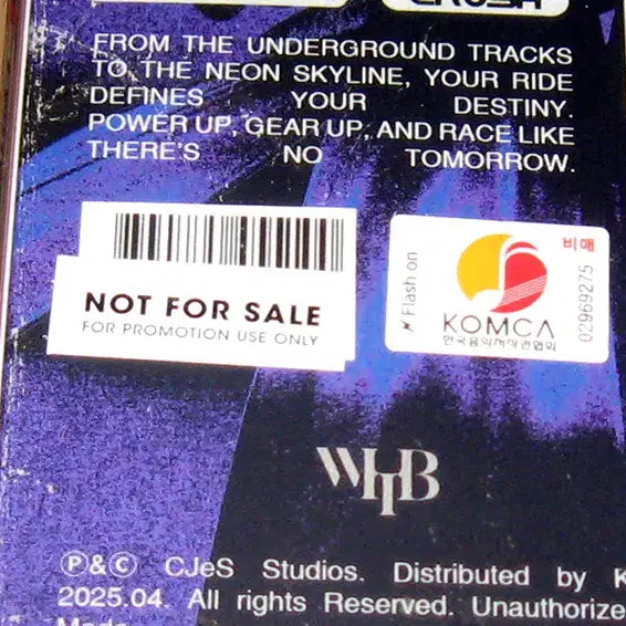 WHIB ( 휘브 ) 친필싸인 CD - 싱글앨범 4집 : BANG OUT