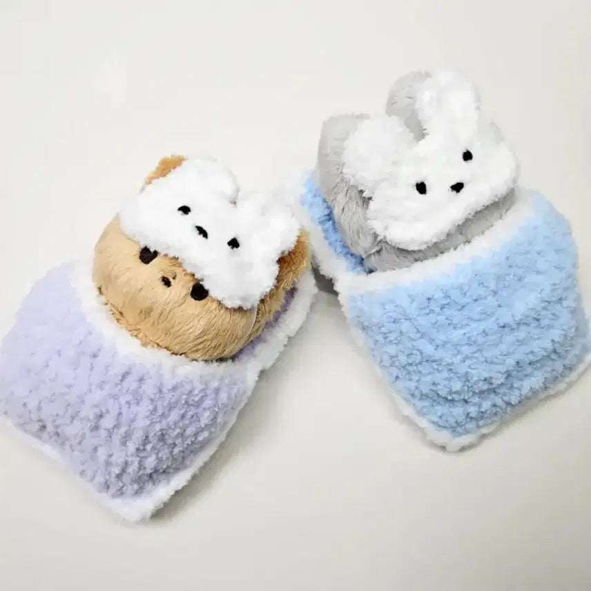 10cm 인형 이불+안대