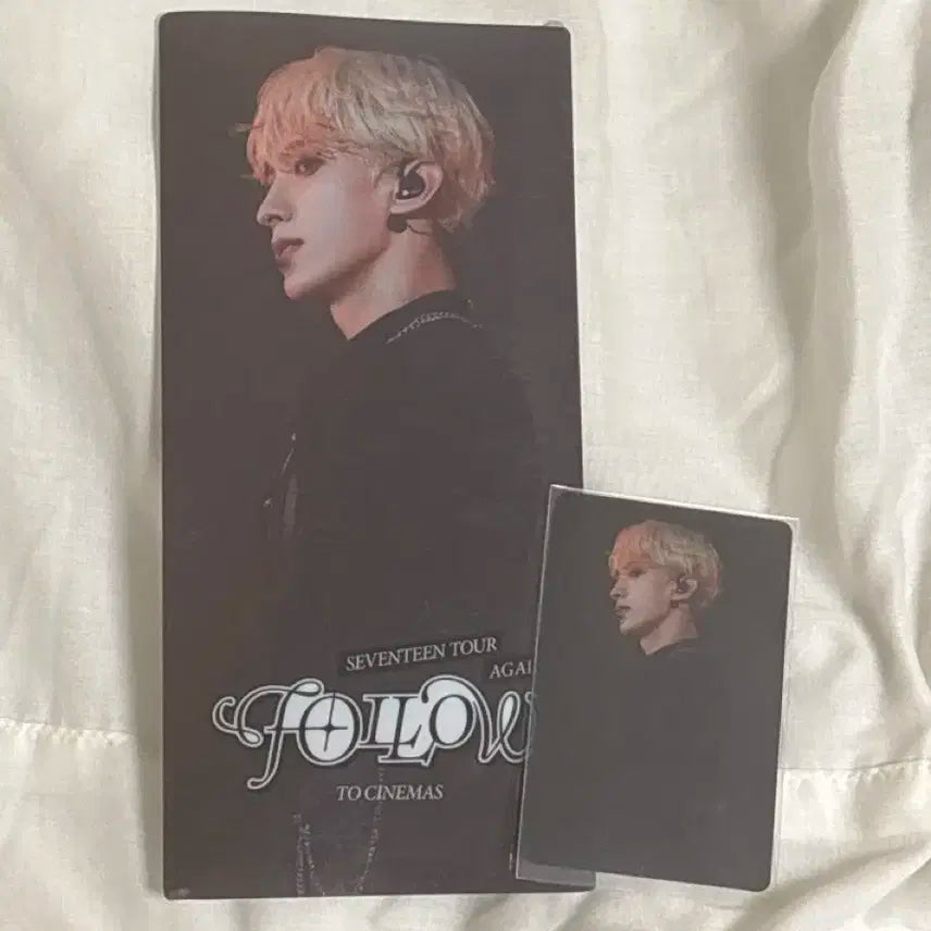 세븐틴 팔로우 follow 앙콘 cgv 1주차 특전 파일 포카 양도