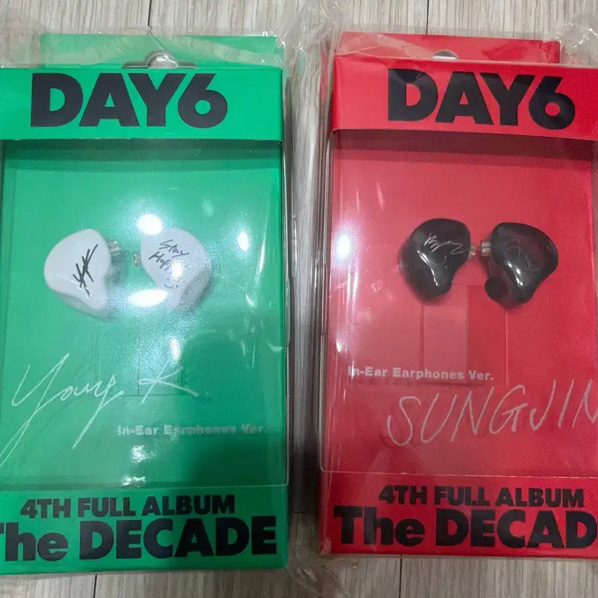 데이식스 DAY6 더데케이드 인이어반 영케이+성진 일괄 판매