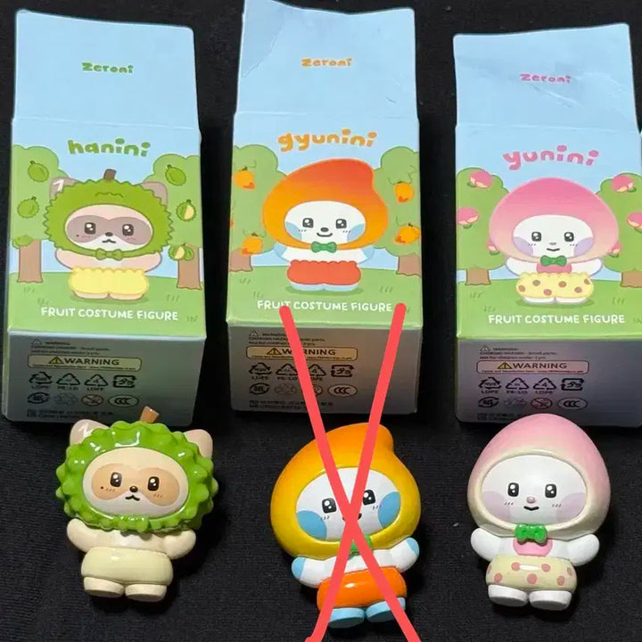 제로베이스원 과일 제로니 피규어 판매 하니니 유니니