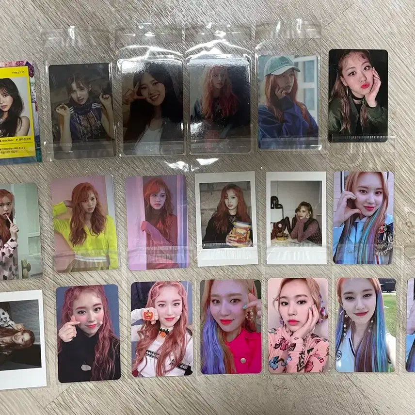 위키미키 앨범포카, 공방포카, 엽서