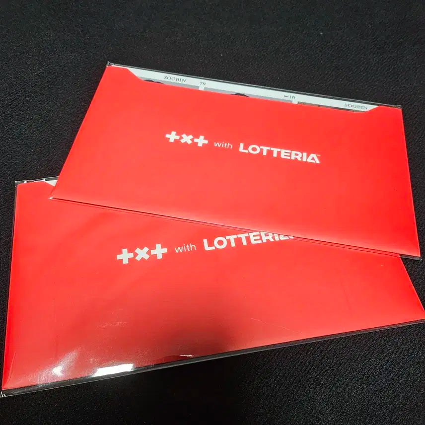 투바투 롯데리아 포토카드 포스트 카드 엽서 미개봉 일괄