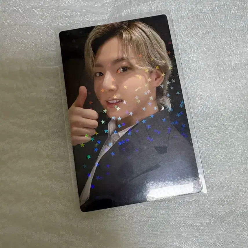 bts 방탄 be 일본 럭드 럭키드로우 유니버셜 홀로그램 정국 포카