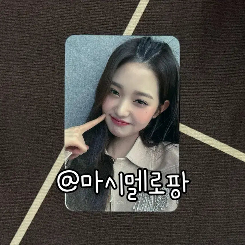 아이브 러브다이브 사운드웨이브 장원영 특전 포카 포토카드 ive 사웨