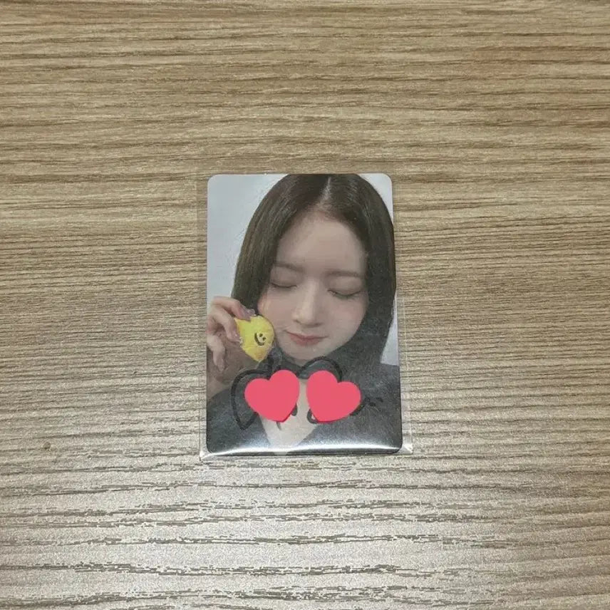 ive rei 레이 마인 해야 팬싸인 사인 포토카드 포카