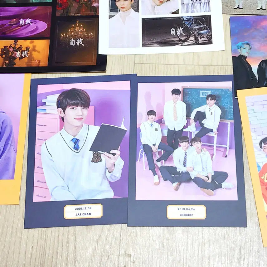 박재찬 재찬 굿즈 [6번] DKZ 디케이지 화보 스티커