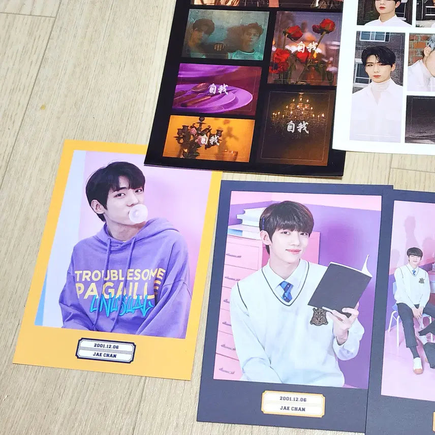 박재찬 재찬 굿즈 [6번] DKZ 디케이지 화보 스티커