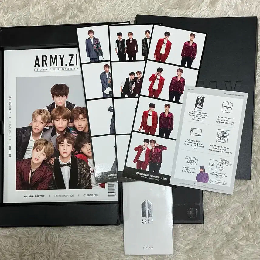 방탄소년단 BTS 아미 4기 ARMY ZIP 키트
