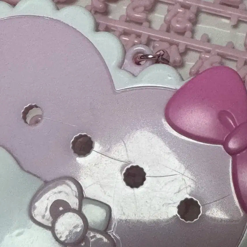 산리오 마이파치룬 헬로키티 키링 히라가나 커스텀 문자파츠 일괄