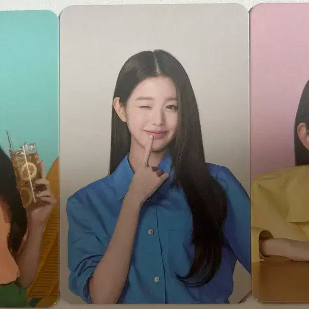 아이브 장원영 포카 3장 팝니다