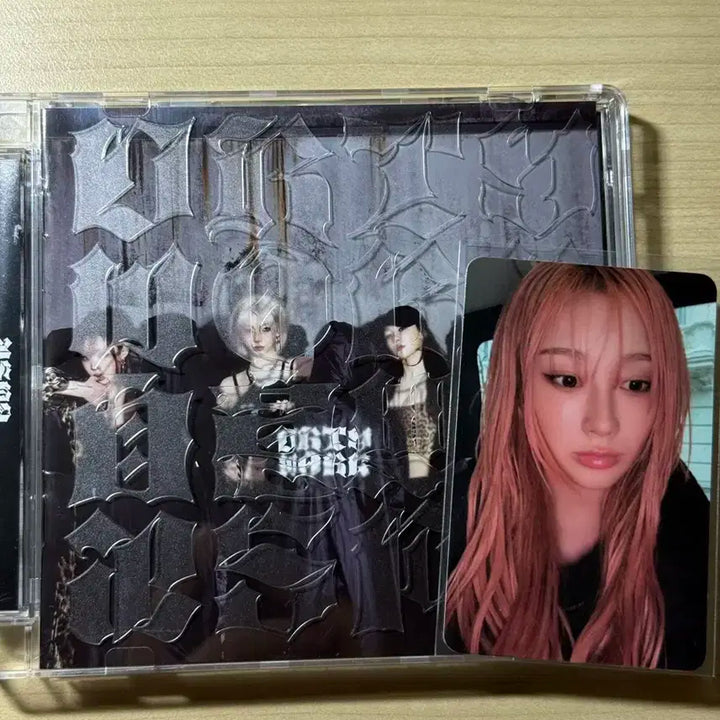 에스파 더티워크 앨범 개봉앨범 쥬얼 양도 포카