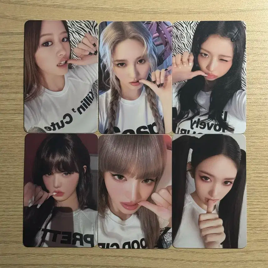 아이브 사운드웨이브 대면 미공포 포카 세트 양도