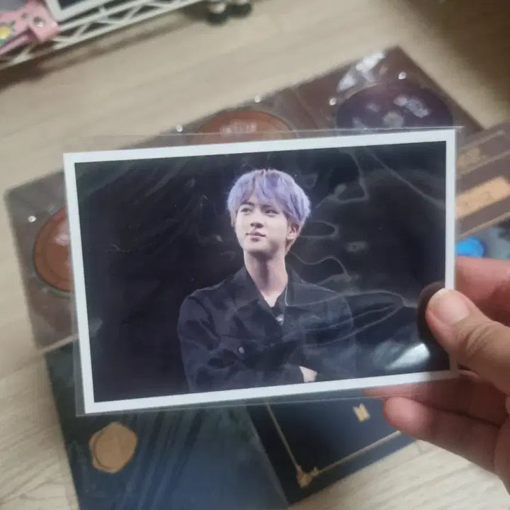 방탄 매직샵 블루레이 석진 인화사진 포함 풀셋양도. bts머스터5
