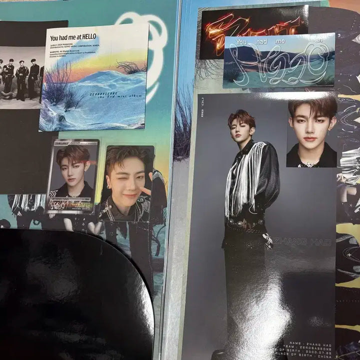 제베원 solar 앨범 장하오 풀구성