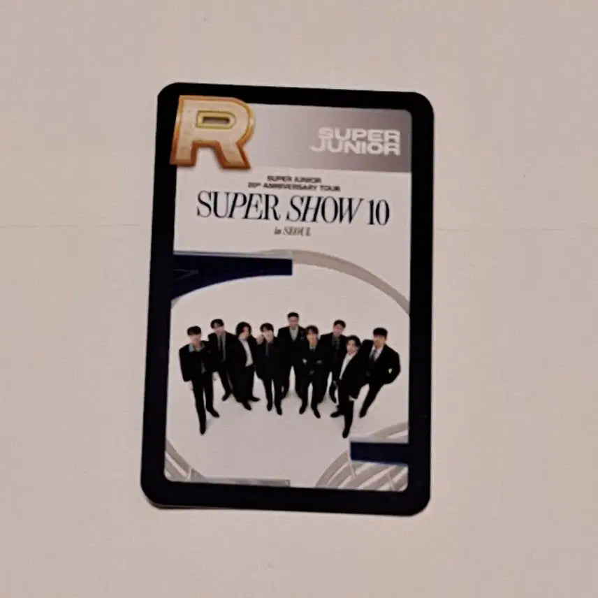 슈퍼주니어 슈퍼쇼10 슈스엠 단체 포카