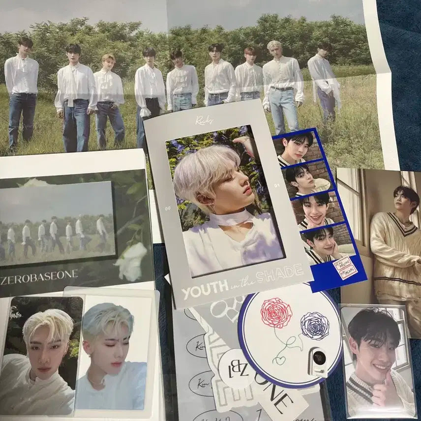 제로베이스원 개봉앨범과 1기 팬클럽 키트 구성(태래) 일괄판매