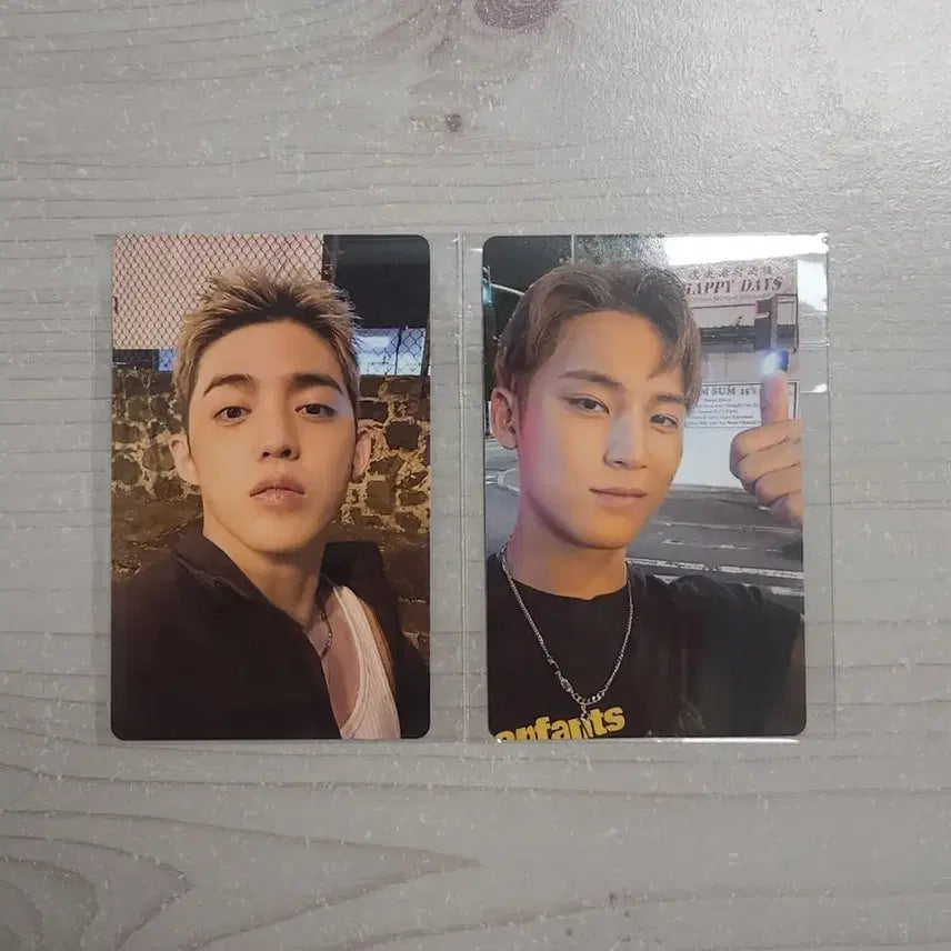 세븐틴 에스쿱스X민규 CXM 팬파티 특전 포카 일괄