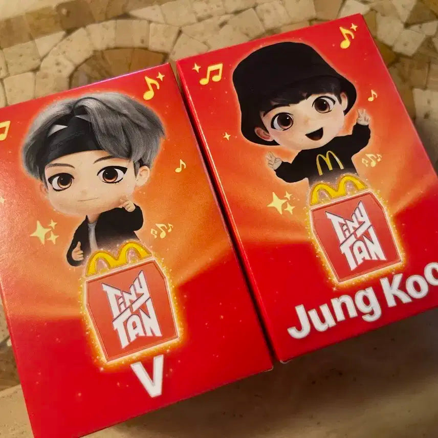 [BTS] 맥도날드 타이니탄 뷔&정국 일괄