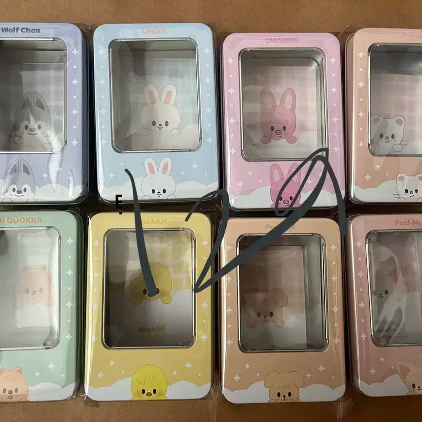 스트레이키즈 틴케이스 세트