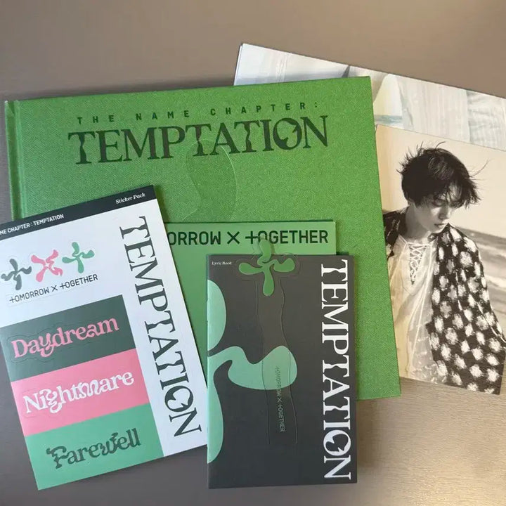 투바투 이름의 장: TEMPTATION (farewell) 앨범
