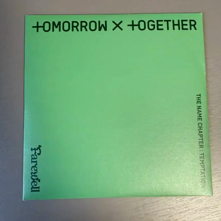 투바투 이름의 장: TEMPTATION (farewell) 앨범