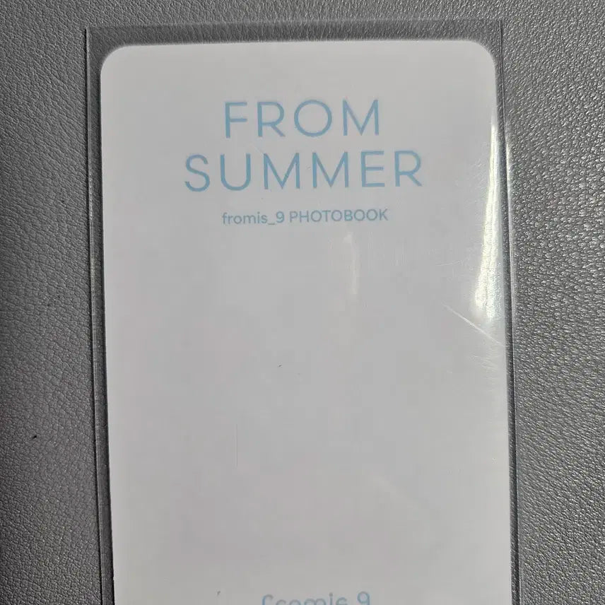 프로미스나인 노지선 지선 플로버 포카 포토북 포카 팜버전 포카