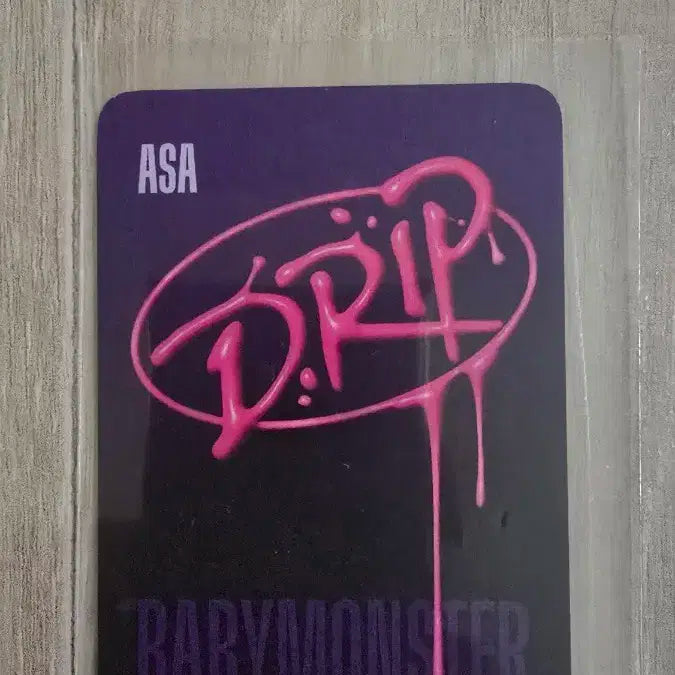 베이비몬스터 드립 Drip  공방  아사 포카 양도합니다