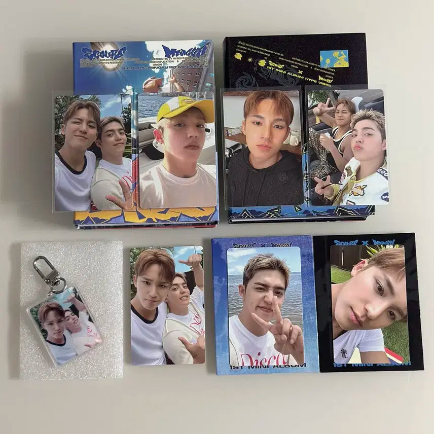 에스쿱스민규 cxm 단순개봉앨범 포카 특전 풀셋 양도