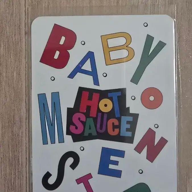 베이비몬스터 핫소스 공방 파리타 포카 양도합니다