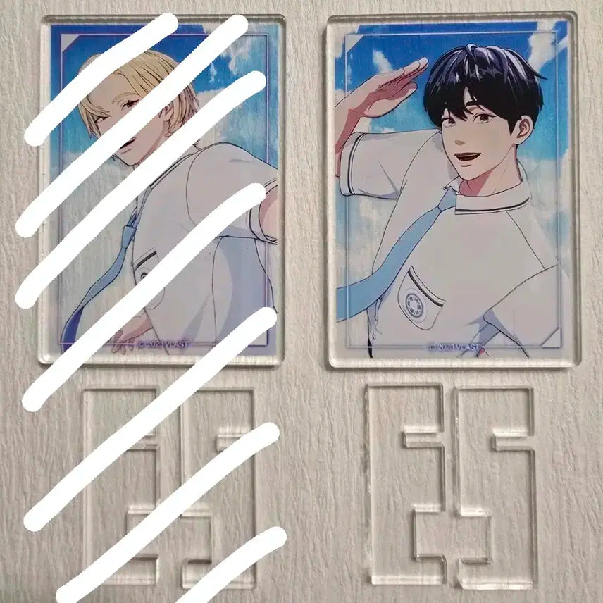 플레이브 애니플러스 여섯번째여름 아크릴카드 예준
