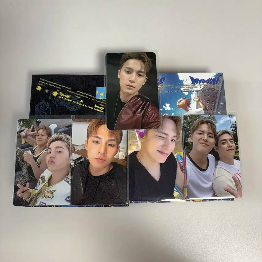 세븐틴 CXM 씨엑스엠 뀨스뀨스 민규 세트 올리브영 특전