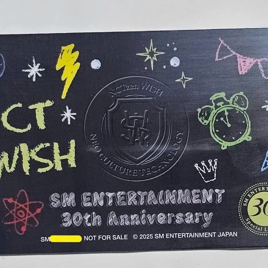 sm 30주년 엔시티 위시 단체 포카