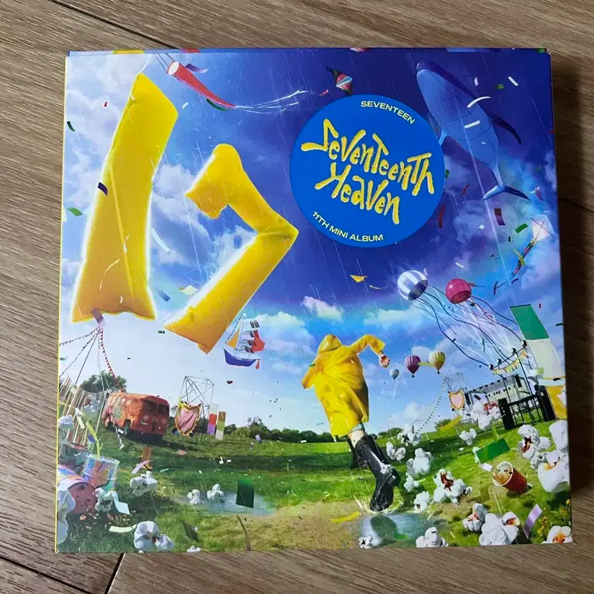 세븐틴 헤븐 캐럿반 단순개봉 구성품 다 있음!