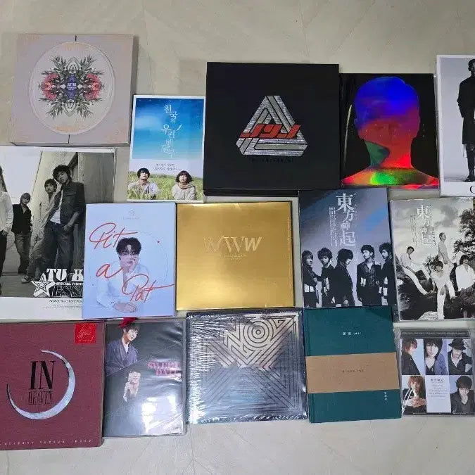 무배) 동방신기 올어동 DVD 앨범 화보 등 일괄