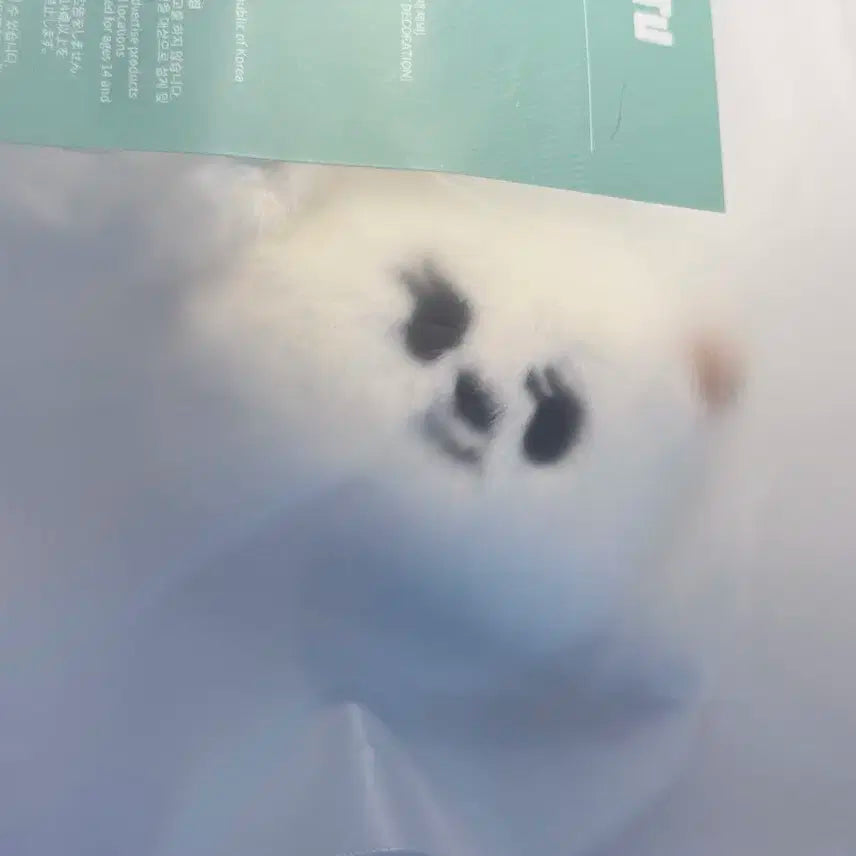 뿔바투 밤긋이 페이스 키링 미개봉