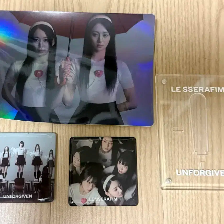 르세라핌 언포기븐 앨범 위버스샵 특전