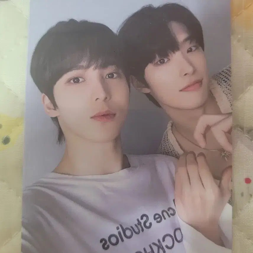에이티즈 톡톡 특전 단체 유닛 포카 트윈타워