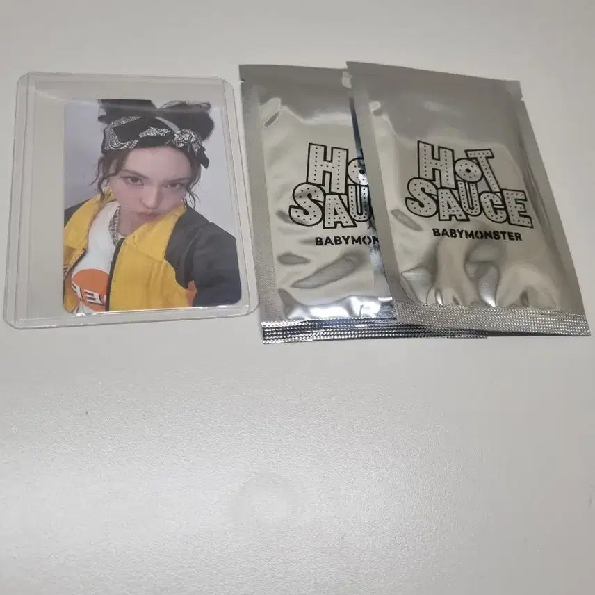 베이비몬스터 치키타 핫소스 포카 세트