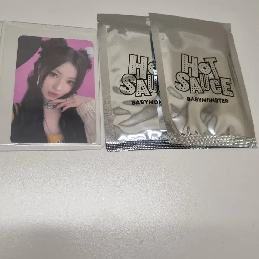 베이비몬스터 아사 핫소스 포카 세트