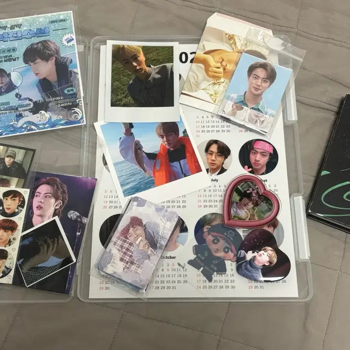 BTS 진 석진 방탄소년단 굿즈 (포토카드,스티커,앨범 등등)판매