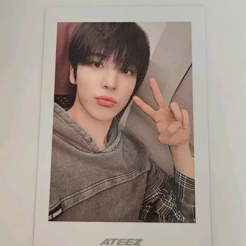 에이티즈 윤호 골든아워3 포카앨범 포토카드