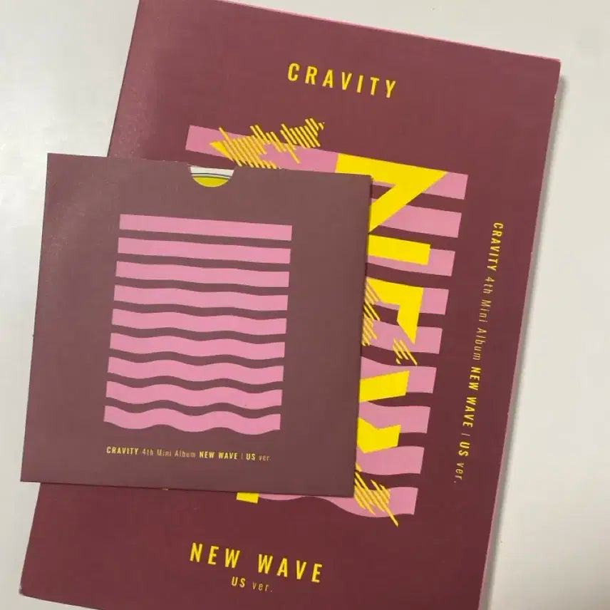 크래비티 NEW WAVE US 버전 앨범
