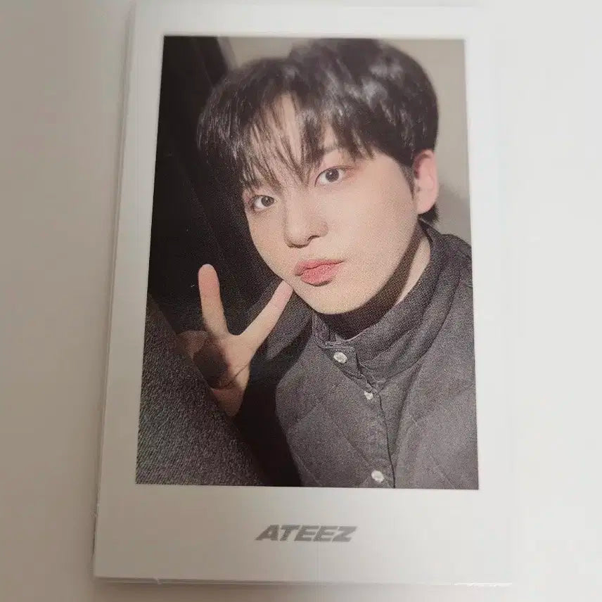 에이티즈 종호 골든아워3 포카앨범 포토카드