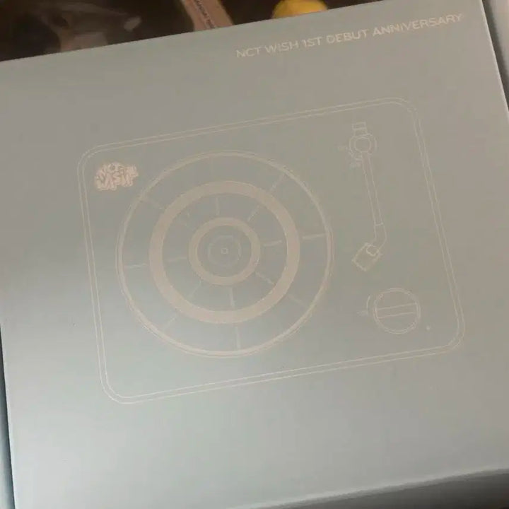 엔시티위시 1주년 블루투스 턴테이블 스피커