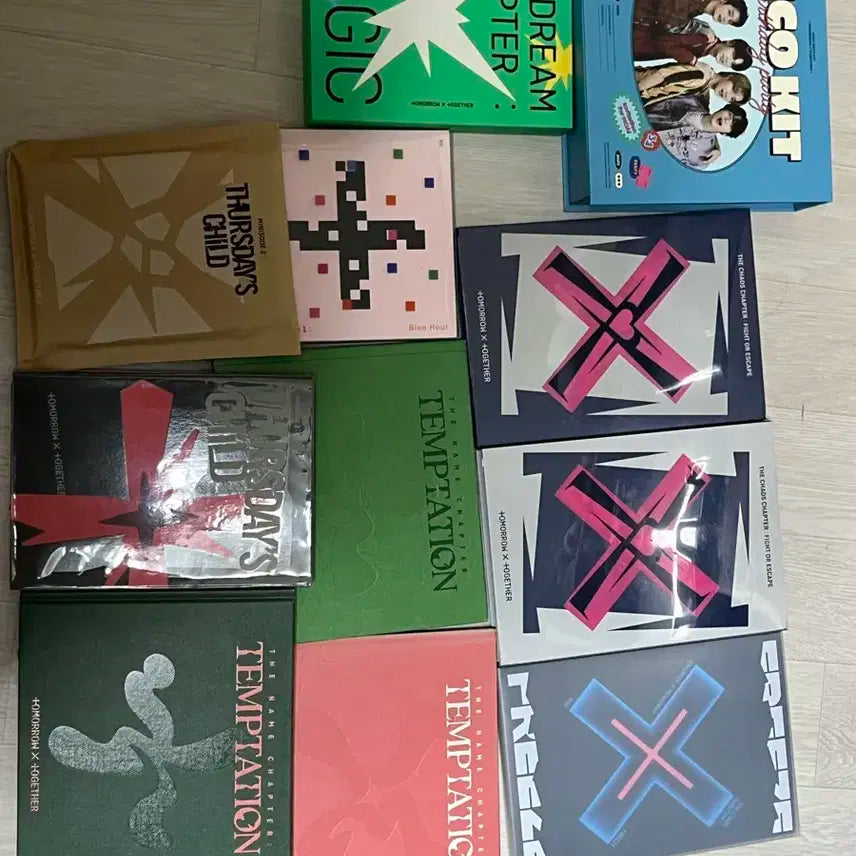 투바투 앨범10장+2023 데코키트 일괄 판매